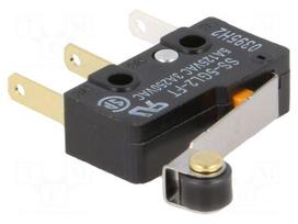 Microswitch SNAP ACTION | with lever (with roller) | SPDT | Pos: 2