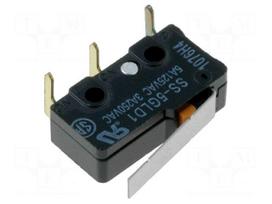 Microswitch SNAP ACTION | with lever | SPDT | 5A/125VAC | ON-(ON)