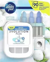 Gaiviklis elektrinis AMBI PUR 3VOL COTTON SK 20ML