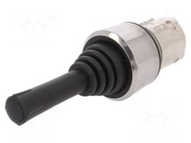 Switch: joystick | Stabl.pos: 2 | 22mm | black | Illumin: none | IP67