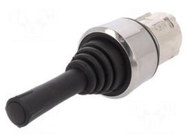 Switch: joystick | Stabl.pos: 4 | 22mm | black | Illumin: none | IP67