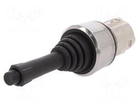 Switch: joystick | Stabl.pos: 2 | 22mm | black | Illumin: none | IP67