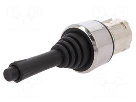 Switch: joystick | Stabl.pos: 1 | 22mm | black | Illumin: none | IP67