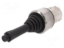 Switch: joystick | Stabl.pos: 1 | 22mm | black | Illumin: none | IP67