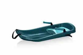 Plastikinės rogės Outliner Tron, mėlynos spalvos, 85 cm x 41,5 cm