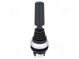 Switch: joystick | Stabl.pos: 1 | 22mm | black | Illumin: none | IP66