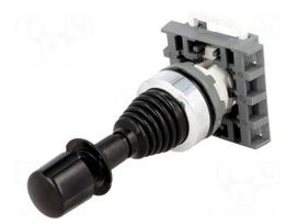 Switch: joystick | Stabl.pos: 2 | 22mm | black | Illumin: none | Pos: 2