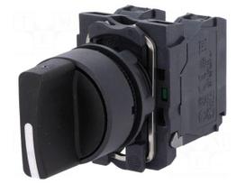 Switch: rotary | Stabl.pos: 1 | NO x2 | 3A/240VAC | 0.55A/125VDC | 22mm