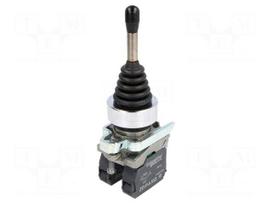 Switch: joystick | Stabl.pos: 1 | NO x2 | 3A/240VAC | 0.55A/125VDC