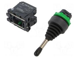 Switch: joystick | Stabl.pos: 1 | NO x2 | 3A/240VAC | 0.55A/125VDC