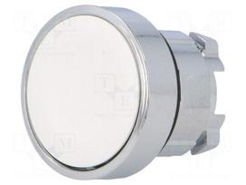 Switch: push-button | Stabl.pos: 1 | 22mm | white | Illumin: none | IP66