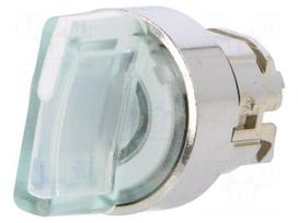 Switch: rotary | Stabl.pos: 1 | 22mm | white | Illumin: LED | IP66 | Pos: 3