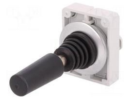 Switch: joystick | Stabl.pos: 1 | 30mm | black | none | IP66 | Pos: 4