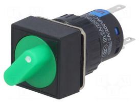 Switch: rotary | Pos: 2 | SPDT | 3A/220VAC | 2A/24VDC | -20÷55°C | 50mΩ