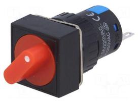 Switch: rotary | Pos: 2 | SPDT | 3A/220VAC | 2A/24VDC | -20÷55°C | 50mΩ