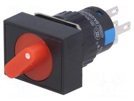 Switch: rotary | Pos: 2 | SPDT | 3A/220VAC | 2A/24VDC | -20÷55°C | 50mΩ