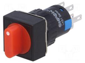 Switch: rotary | Pos: 3 | 3A/220VAC | 2A/24VDC | -20÷55°C | 50mΩ | Ø16mm