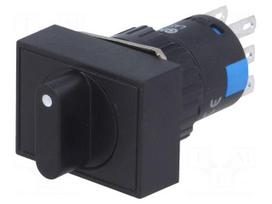 Switch: rotary | Pos: 3 | 3A/220VAC | 2A/24VDC | -20÷55°C | 50mΩ | Ø16mm