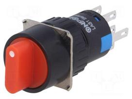 Switch: rotary | Pos: 3 | 3A/220VAC | 2A/24VDC | -20÷55°C | 50mΩ | Ø16mm