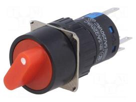Switch: rotary | Pos: 2 | SPDT | 3A/220VAC | 2A/24VDC | -20÷55°C | 50mΩ