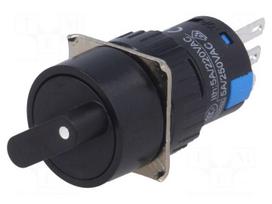 Switch: rotary | Pos: 2 | SPDT | 3A/220VAC | 2A/24VDC | -20÷55°C | 50mΩ