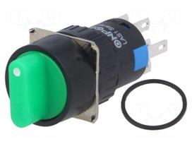 Switch: rotary | Pos: 3 | 3A/220VAC | 2A/24VDC | -20÷55°C | 50mΩ | Ø16mm
