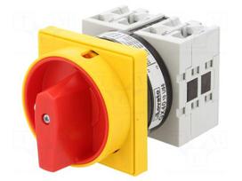 Switch: cam switch | Stabl.pos: 2 | 40A | 0-1 | Poles: 3 | Pos: 2 | -25÷55°C