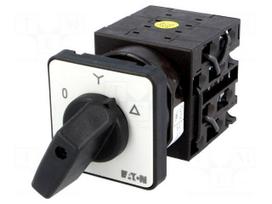 Switch: star-delta cam switch | Stabl.pos: 3 | 20A | 0-Y-Δ | Poles: 3