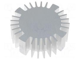 Heatsink | LED | Ø: 70mm | H: 25mm