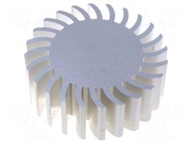 Heatsink | LED | Ø: 105mm | H: 37.5mm