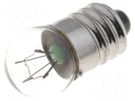 Filament lamp: miniature | E10 | 12VDC | 100mA | Bulb: spherical | 1.2W
