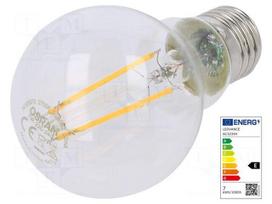 LED lamp | warm white | E27 | 230VAC | 806lm | 7W | 2700K | CRImin: 80