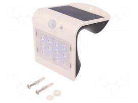 Filament lamp: solar LED lamp | 1.5W | 220lm | IP65 | Detection: 2÷6m