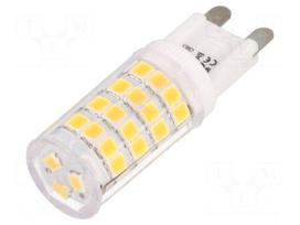 LED lamp | warm white | G9 | 230VAC | 370lm | 3.5W | 280° | 2700K