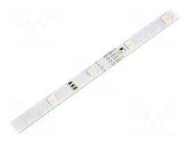LED strip | 12V | RGB | W: 10mm | L: 300mm | 120° | Thk: 3mm | LED/m: 30