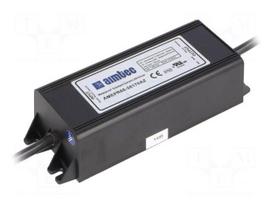 Power supply: switched-mode | LED | 59W | 24÷36VDC | 1.7A | 90÷305VAC