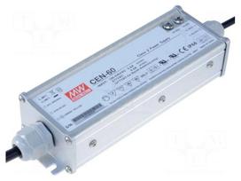 Power supply: switched-mode | LED | 60W | 20VDC | 17÷22VDC | 3A | IP66