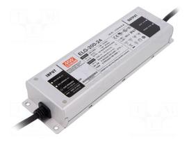 Power supply: switched-mode | LED | 201.6W | 24VDC | 8.4A | 100÷305VAC