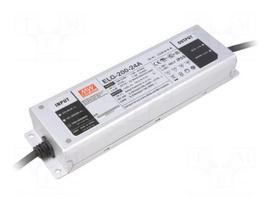 Power supply: switched-mode | LED | 201.6W | 24VDC | 22.4÷25.6VDC