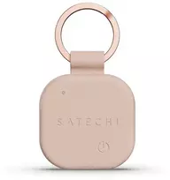 „Satechi FindAll?“ veganiškos odos raktų pakabukas su „Find My“ ir „Apple Find My“ – dykumos rožinė