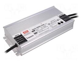 Power supply: switched-mode | LED | 480W | 24VDC | 20.4÷25.2VDC | IP65