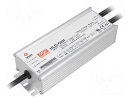 Power supply: switched-mode | LED | 62.4W | 48VDC | 1.3A | 90÷305VAC