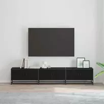 TV staliukas TV vienetai 210 x 35 x 41 cm Juodas ąžuolas