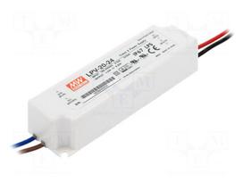 Power supply: switched-mode | LED | 20.2W | 24VDC | 0.84A | 90÷264VAC