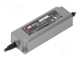 Power supply: switched-mode | LED | 60W | 12VDC | 7.2÷12VDC | 5A | IP67