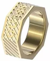 Vyriški žiedas Guess JUMR03030JWYG62 22