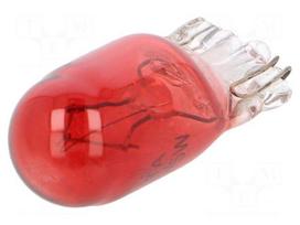 Filament lamp: automotive | W2,1x9,5d | red | 12V | 5W | VISIONPRO | W5W