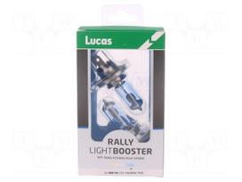 Filament lamp: automotive | P43t | dark blue | 12V | 100/80W | RALLY | H4