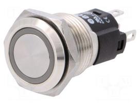 Switch: vandal resistant | Pos: 2 | SPDT | 3A/240VAC | 3A/240VDC | Ø16mm