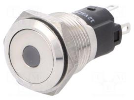 Switch: vandal resistant | Pos: 2 | SPDT | 3A/240VAC | 3A/240VDC | green